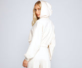 Sweat à capuche zippé tendance Babe